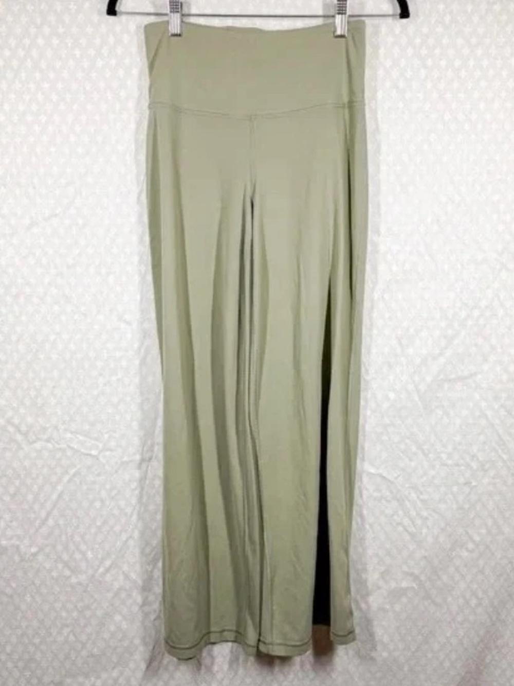 Athleta Olive Green Wide‑Leg Pants